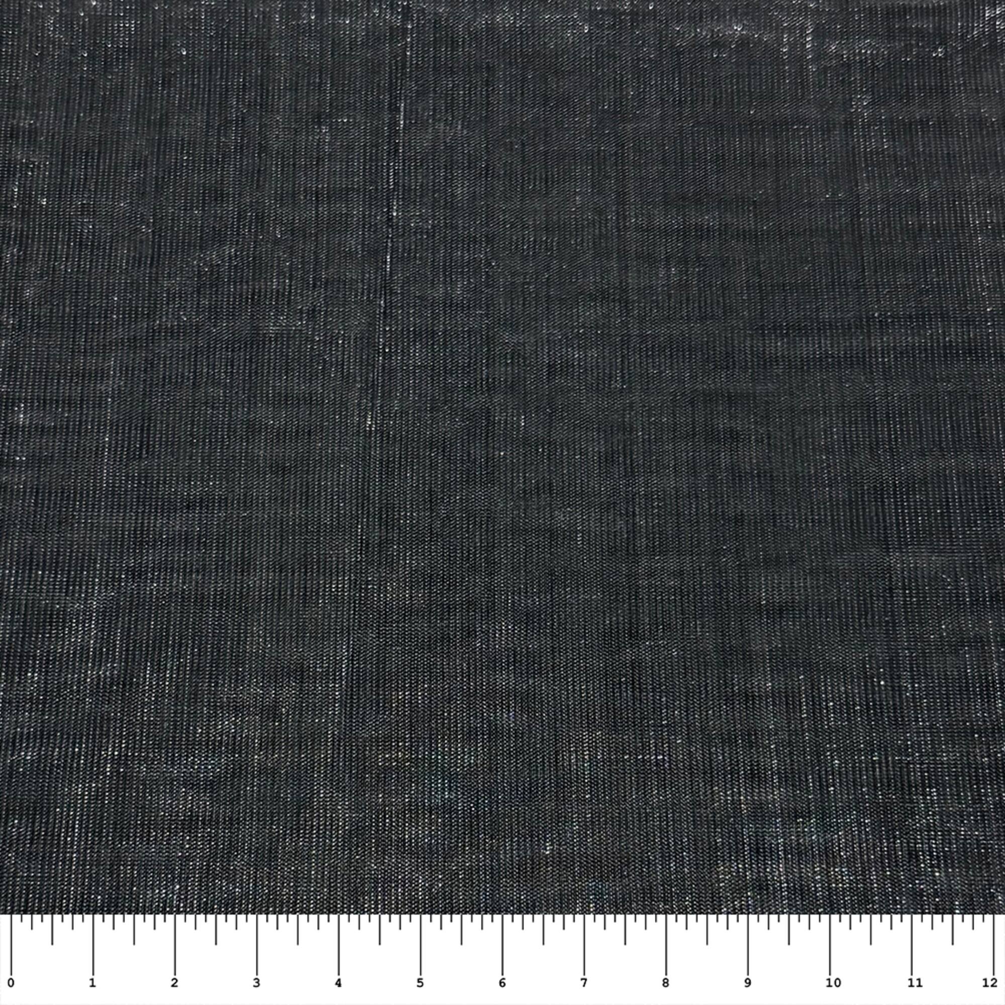 Feldman Silver Metallic Knit Fabric
